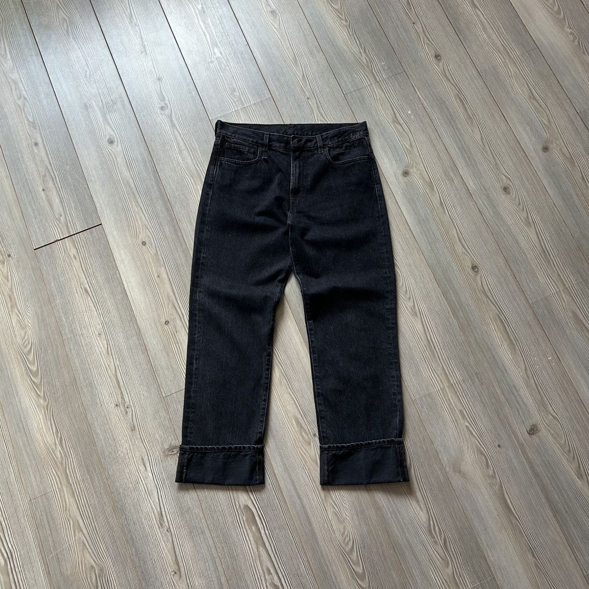 R13 R13 Cuffed Romeo Jeans Onyx Black 29 Size 29" - 11 Thumbnail