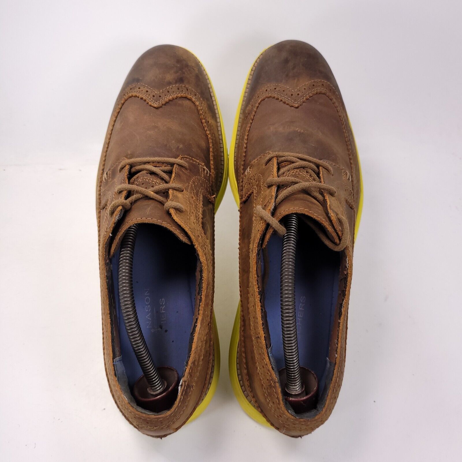 SKECHERS Skechers Mark Nason Oxford Shoe Mens Size 11.5 68046 Brown Size US 11.5 / EU 44-45 - 4 Thumbnail