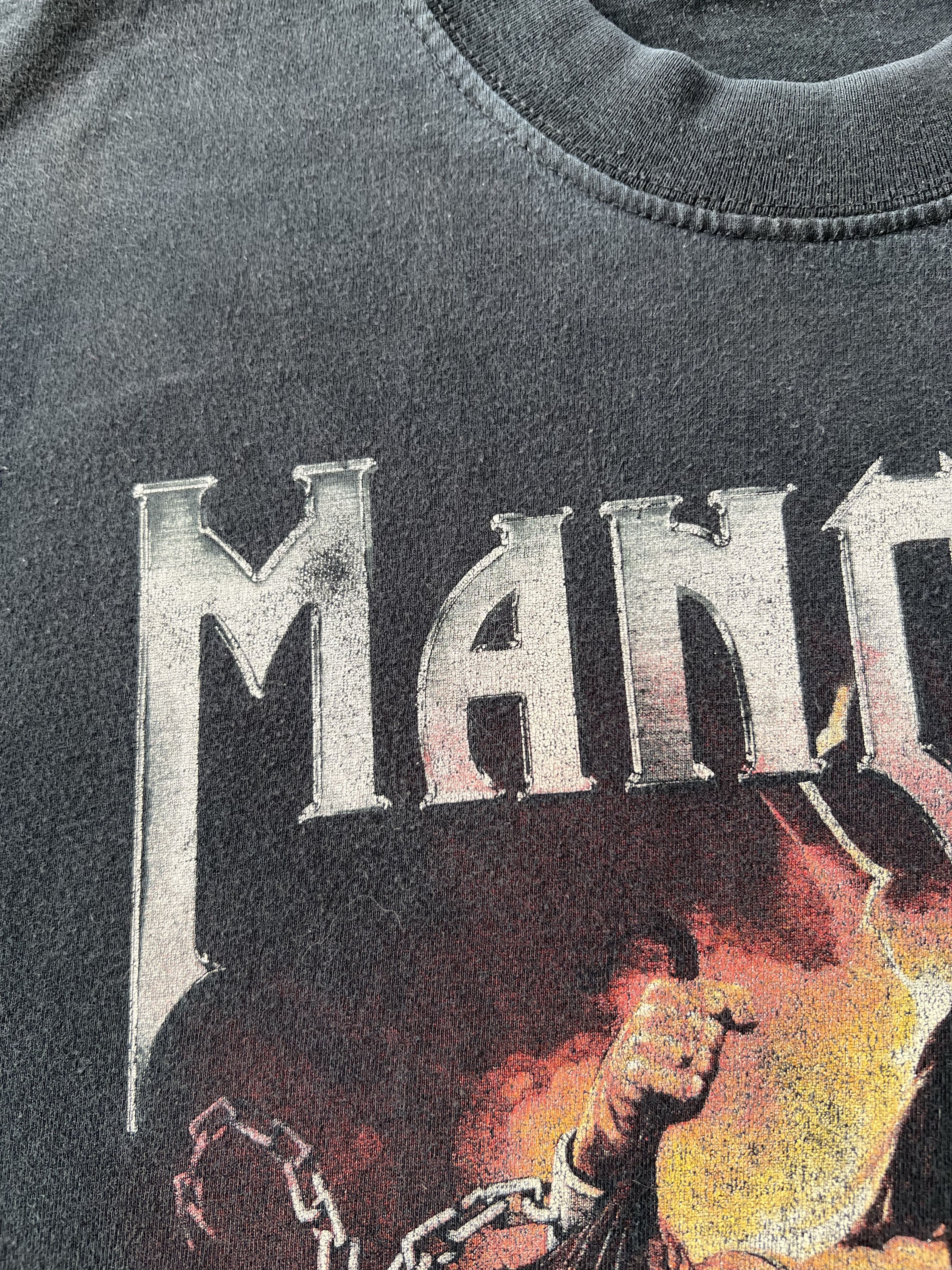 Band Tees Vintage 2002 Manowar Warriors of the World Tour T-shirt Size US L / EU 52-54 / 3 - 5 Thumbnail