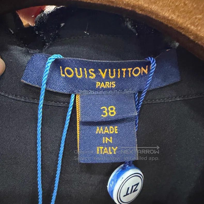 Louis Vuitton Louis Vuitton Black cut and printed sequin shirt Size XS / US 0-2 / IT 36-38 - 3 Thumbnail