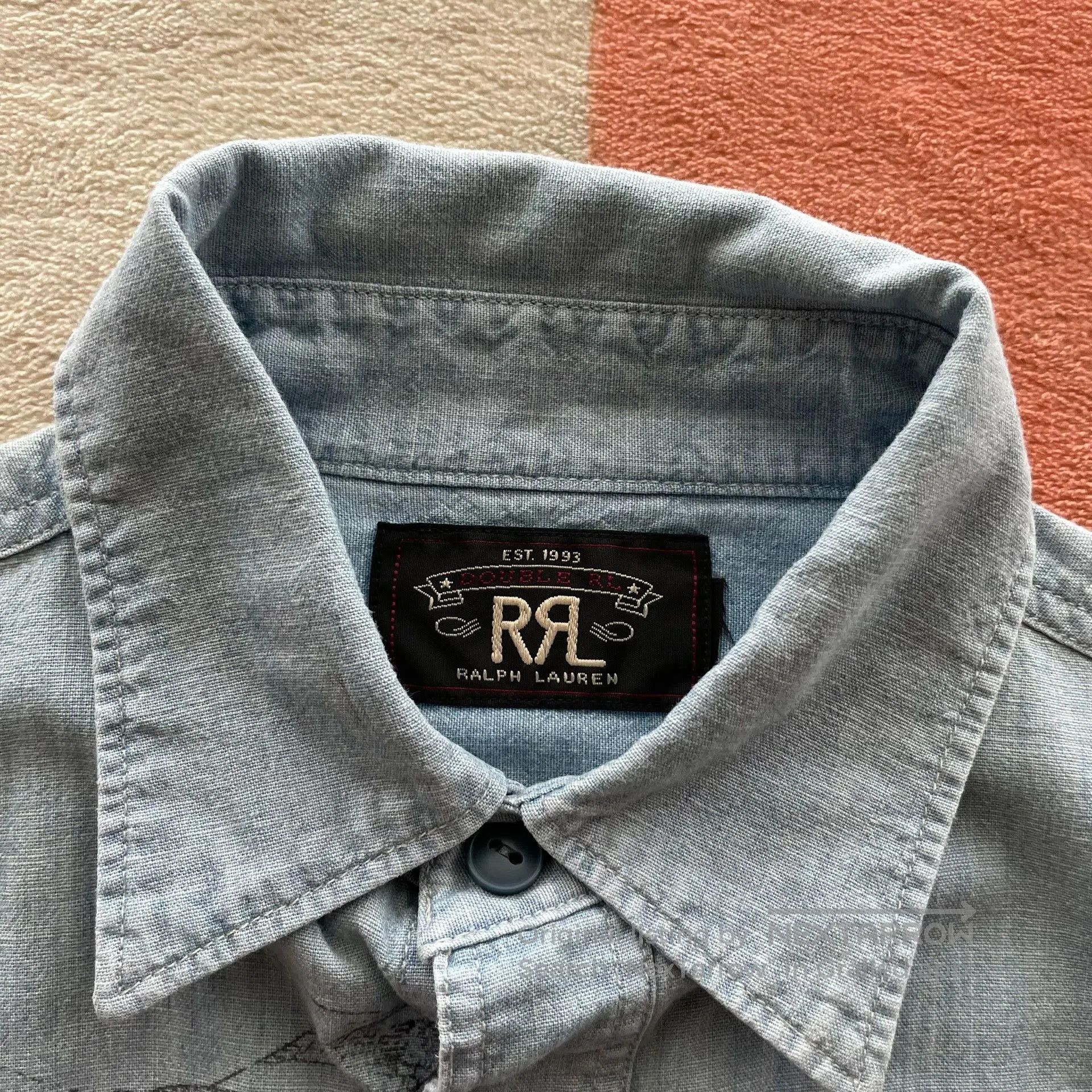 RRL Ralph Lauren RRL Military Fighter Jet Print Short Sleeve. Size US XS / EU 42 / 0 - 5 Thumbnail