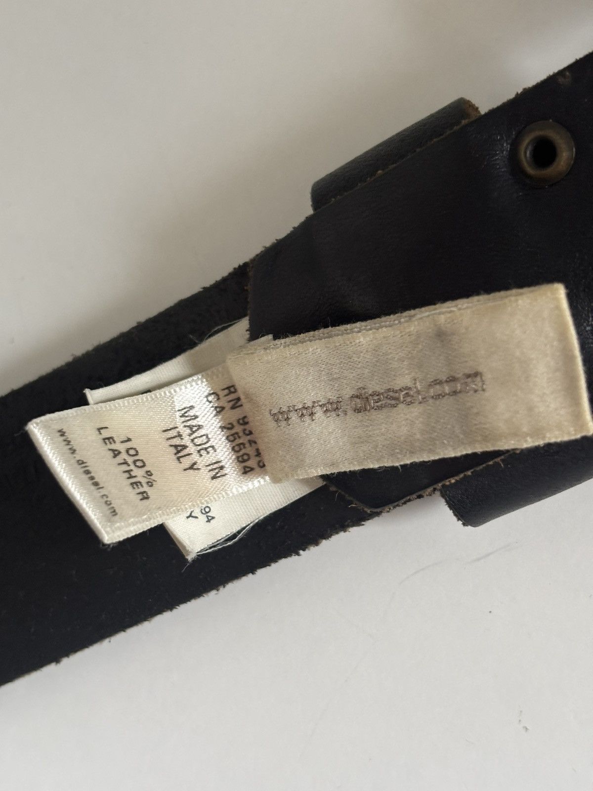 Diesel Diesel vintage 90’ belt heavy duty avantgarde Size ONE SIZE - 10 Thumbnail