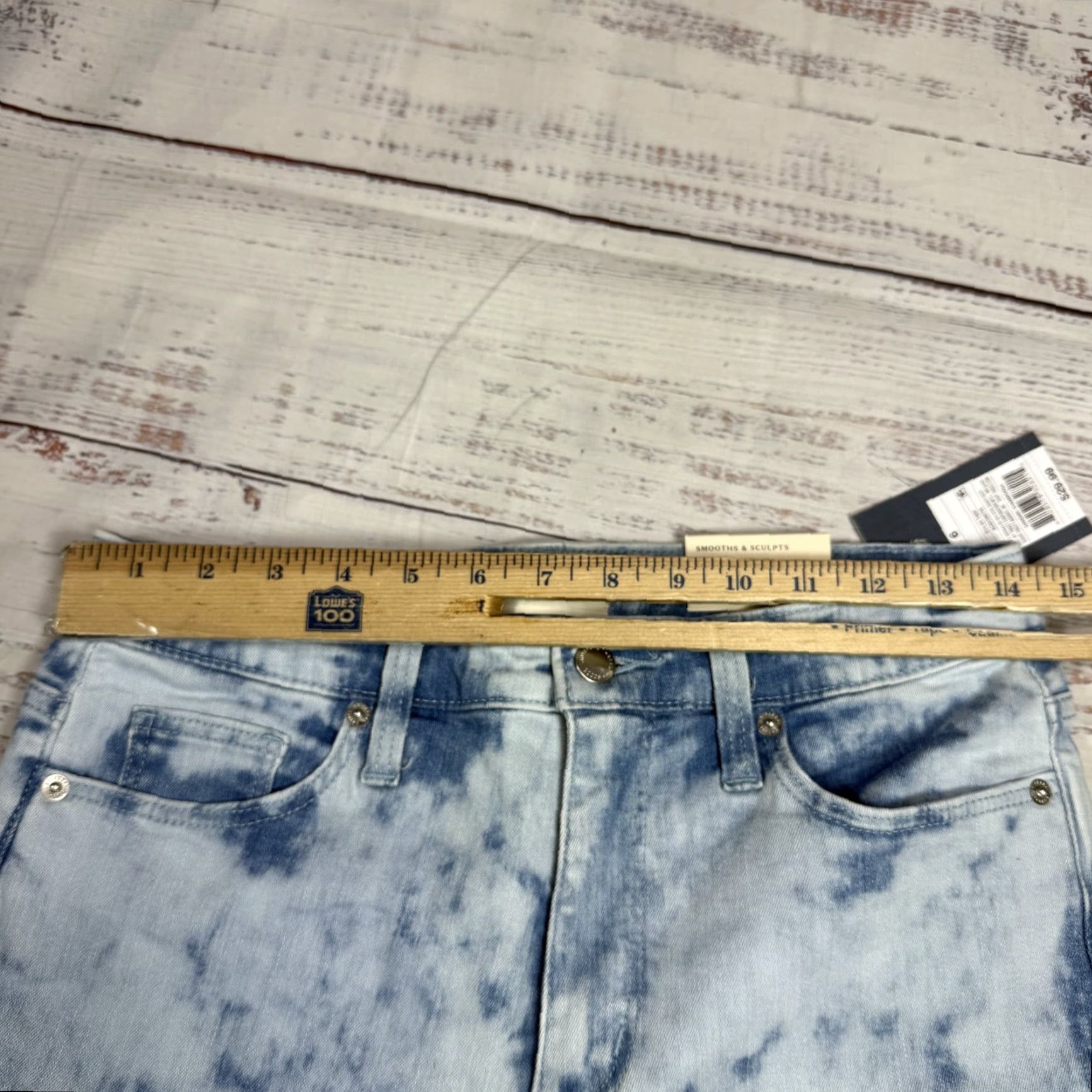 Vintage Universal Thread Skinny Jeans Acid Wash Ankle Cotton Womens 6 Blue NWT Reg Size 28" / US 6 / IT 42 - 2 Thumbnail