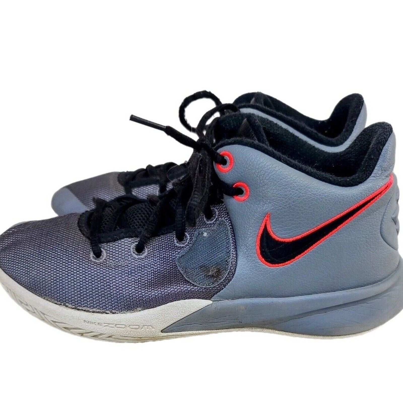 Nike Nike Men’s Kyrie Flytrap III, Grey/Black-Bright Crimson,11.5 Size US 11.5 / EU 44-45 - 7 Thumbnail