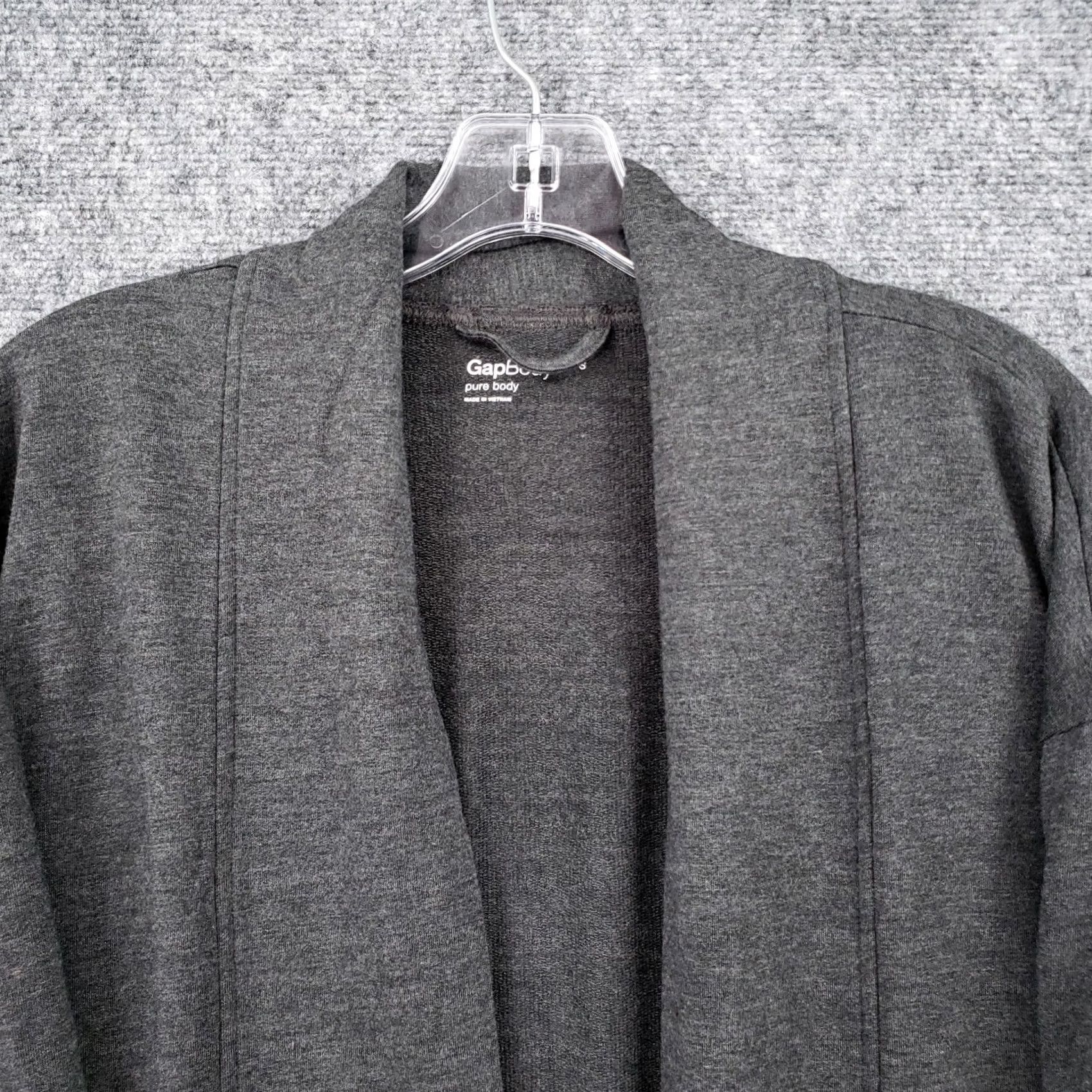Gap Gap Cardigan Sweater Womens XS Gray Pure Body Oversized Size XS / US 0-2 / IT 36-38 - 4 Thumbnail