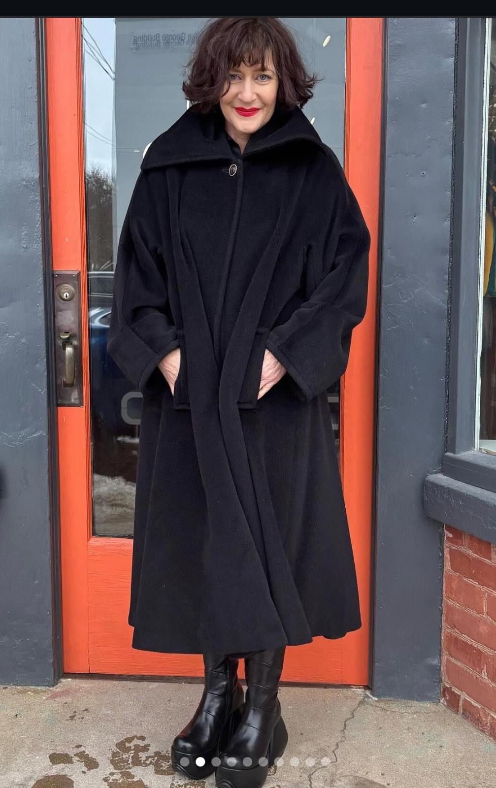 Max Mara MaxMara Womens Coat Wool Sz 40 Size S / US 4 / IT 40 - 2 Thumbnail
