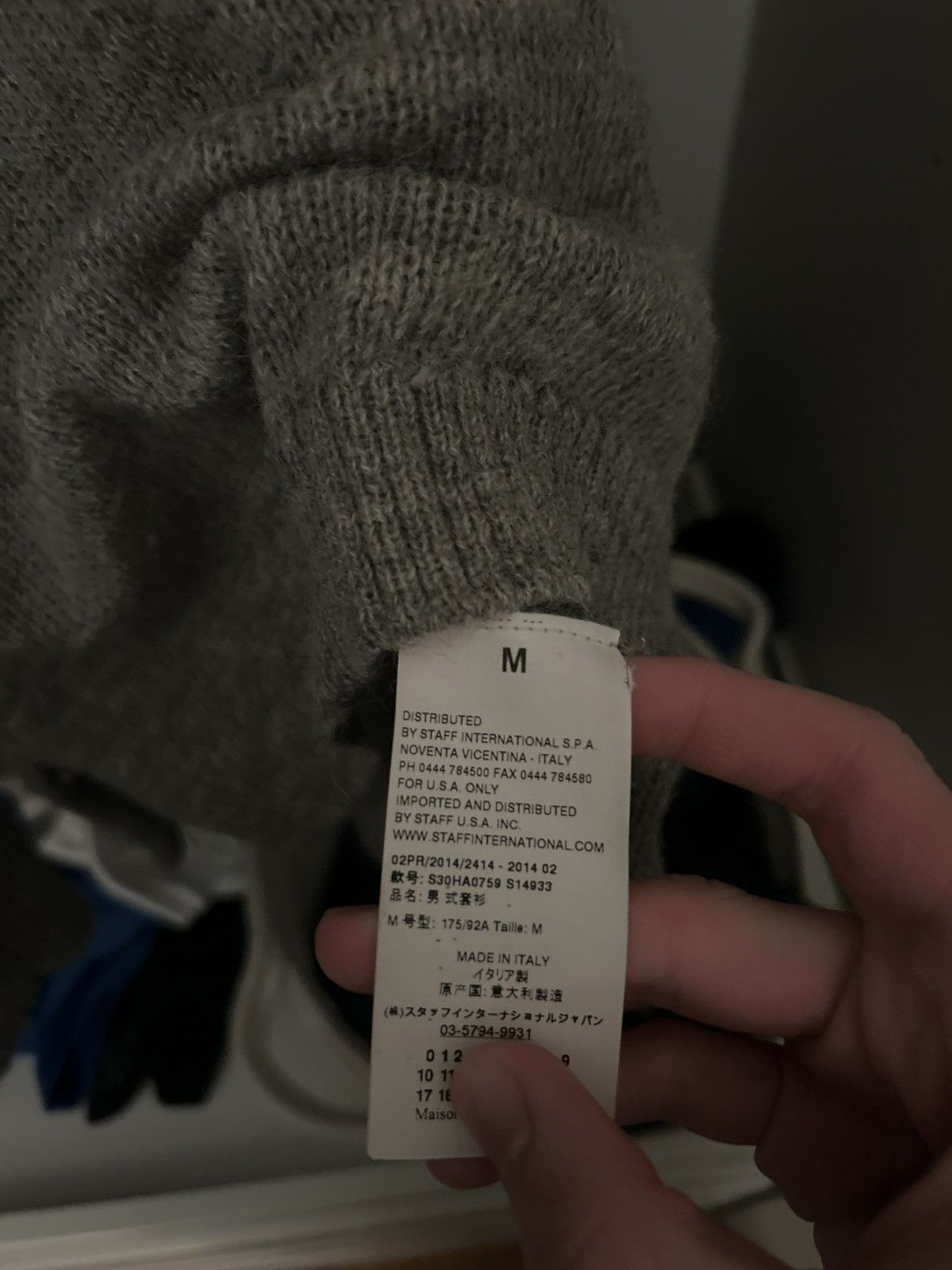 Maison Margiela Maison Margiela wool distressed sweater Size US M / EU 48-50 / 2 - 5 Thumbnail