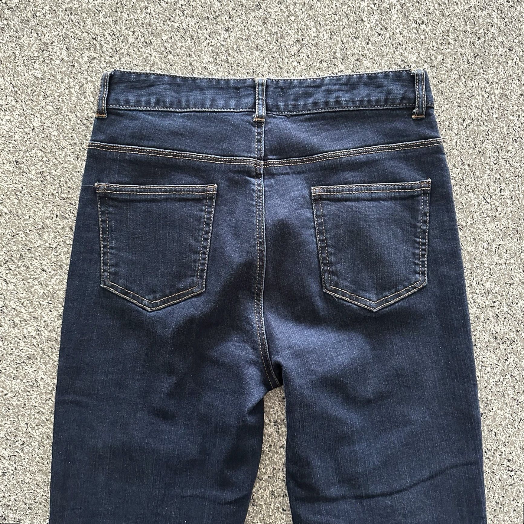 Denime Giordano Jeans Women’s Size 26 Slim Straight Dark Wash Stretch Denim Size 26" / US 2 / IT 38 - 5 Thumbnail