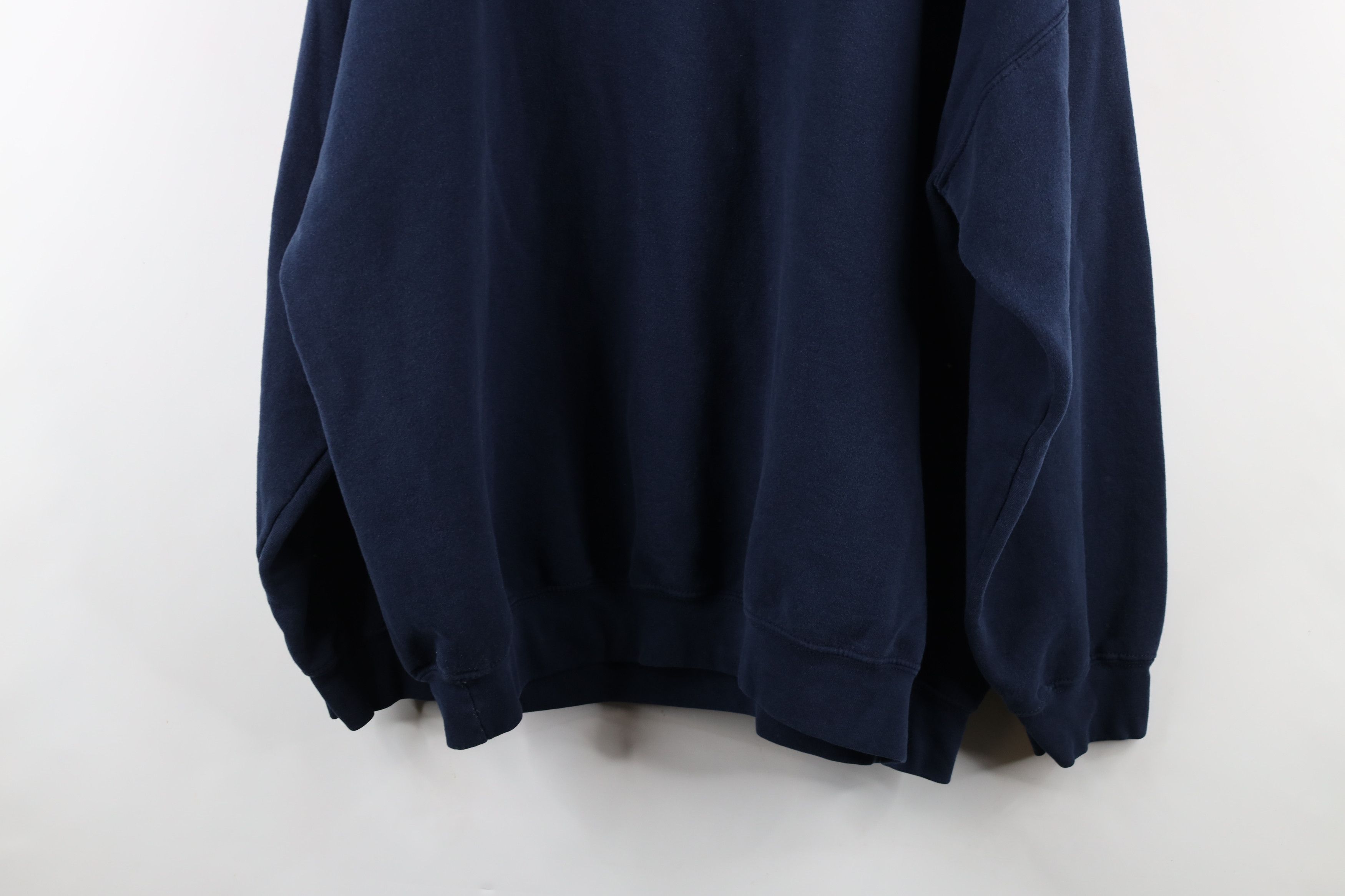 Vintage Vintage Y2K 2005 Baseball Toledo Mud Hens Sweatshirt Blue Size US XXL / EU 58 / 5 - 13 Thumbnail