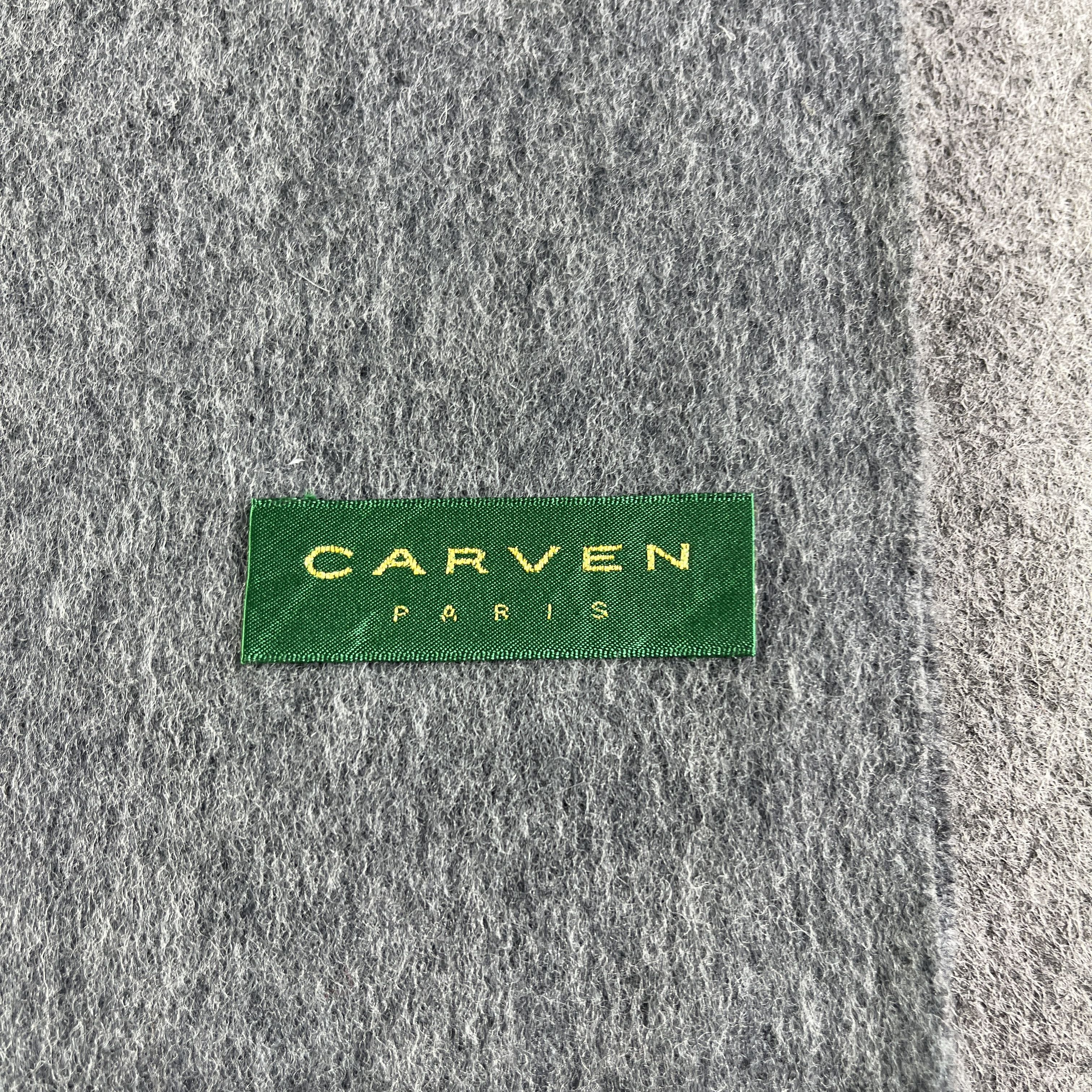 Carven × Vintage Carven Plain Scarf / Muffler / Neckwear T824 Size ONE SIZE - 7 Thumbnail