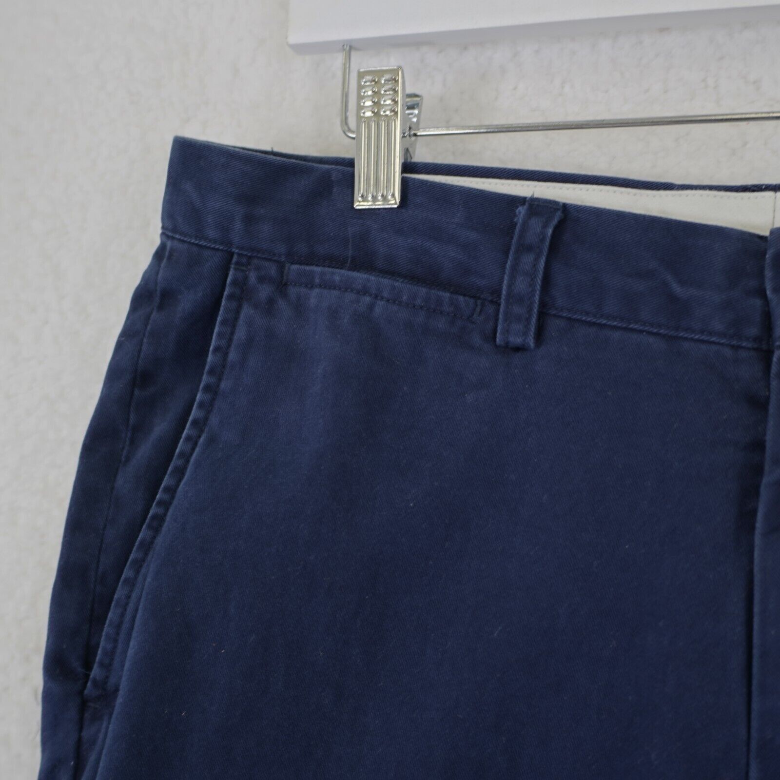 Polo Ralph Lauren Polo Ralph Lauren Classic Fit Blue 34/29 Flat Front Mid Rise Size US 34 / EU 50 - 3 Thumbnail