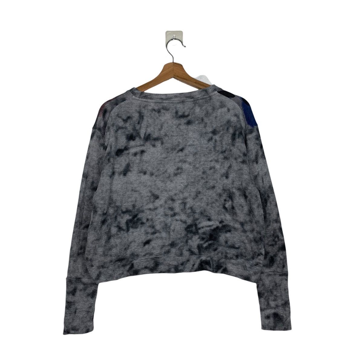 Paul Smith PAUL SMITH Artwork Graphics Cropped Sweatshirt #1853-C81 Size M / US 6-8 / IT 42-44 - 7 Thumbnail