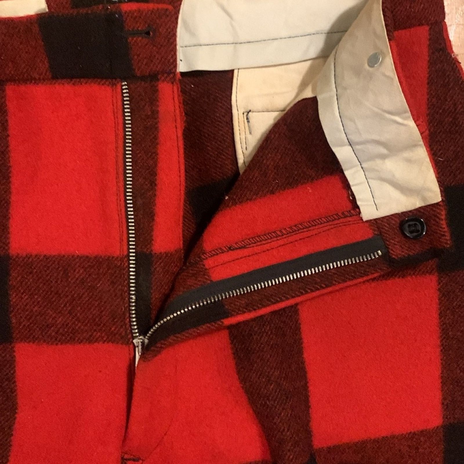 Woolrich Woolen Mills BNWT authentic Woolrich buffalo plaid hunting pants 60's Size US 38 / EU 54 - 4 Thumbnail