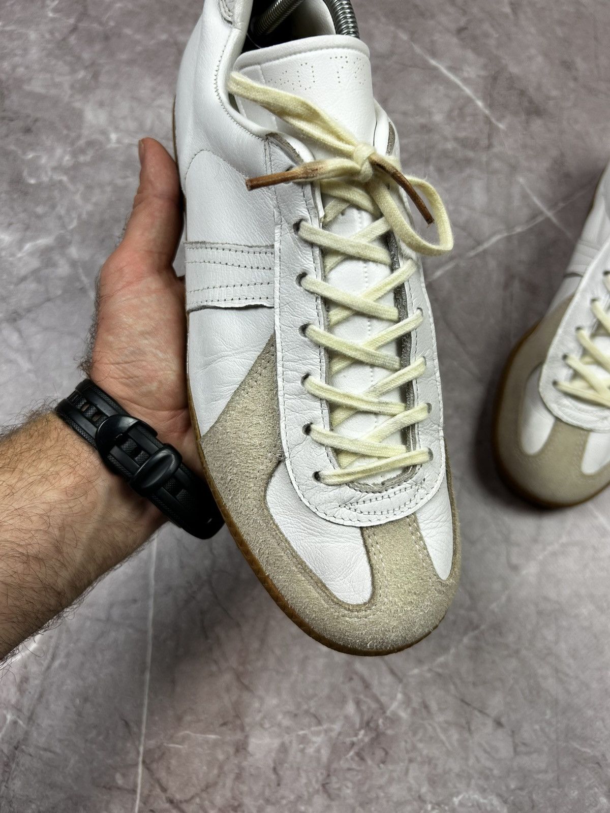 Vintage GAT BW Sport Army Trainer Bundeswehr Shoes Leather Sneakers Size US 8 / EU 41 - 7 Thumbnail