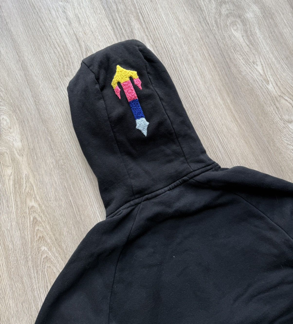 Trapstar London Trapstar London Black Hoodie Big Embroidered Logo Size US M / EU 48-50 / 2 - 12 Thumbnail