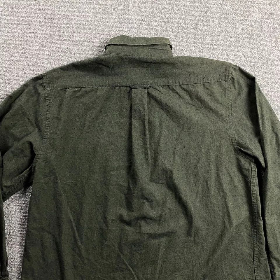 Izod Izod Flannel Shirt Men's Medium Green Button Down Size US M / EU 48-50 / 2 - 6 Thumbnail