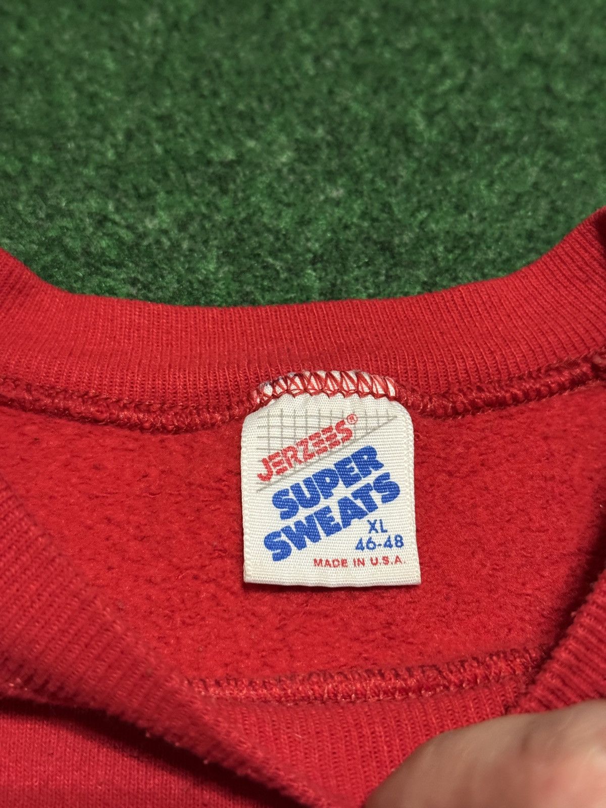 Jerzees Vintage Czechoslovakia 80s Sweatshirt L/XL 24x26 Crewneck Size US L / EU 52-54 / 3 - 3 Thumbnail