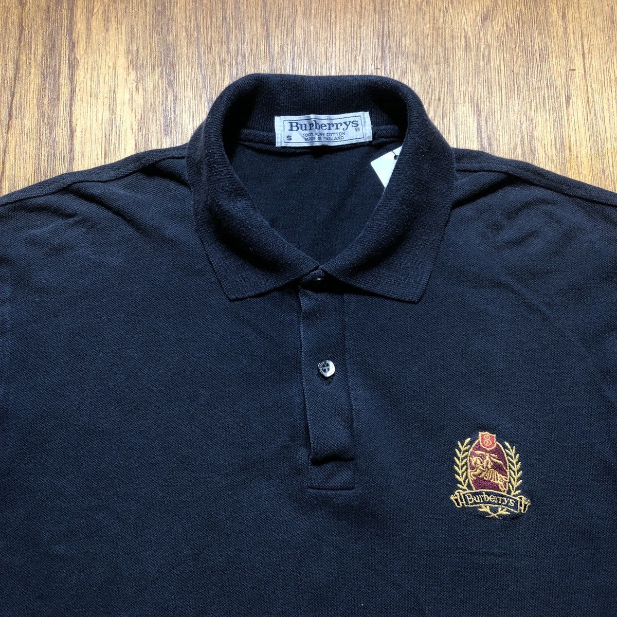 Burberry × Vintage Vintage Burberrys Collar T-Shirt Size US S / EU 44-46 / 1 - 2 Thumbnail