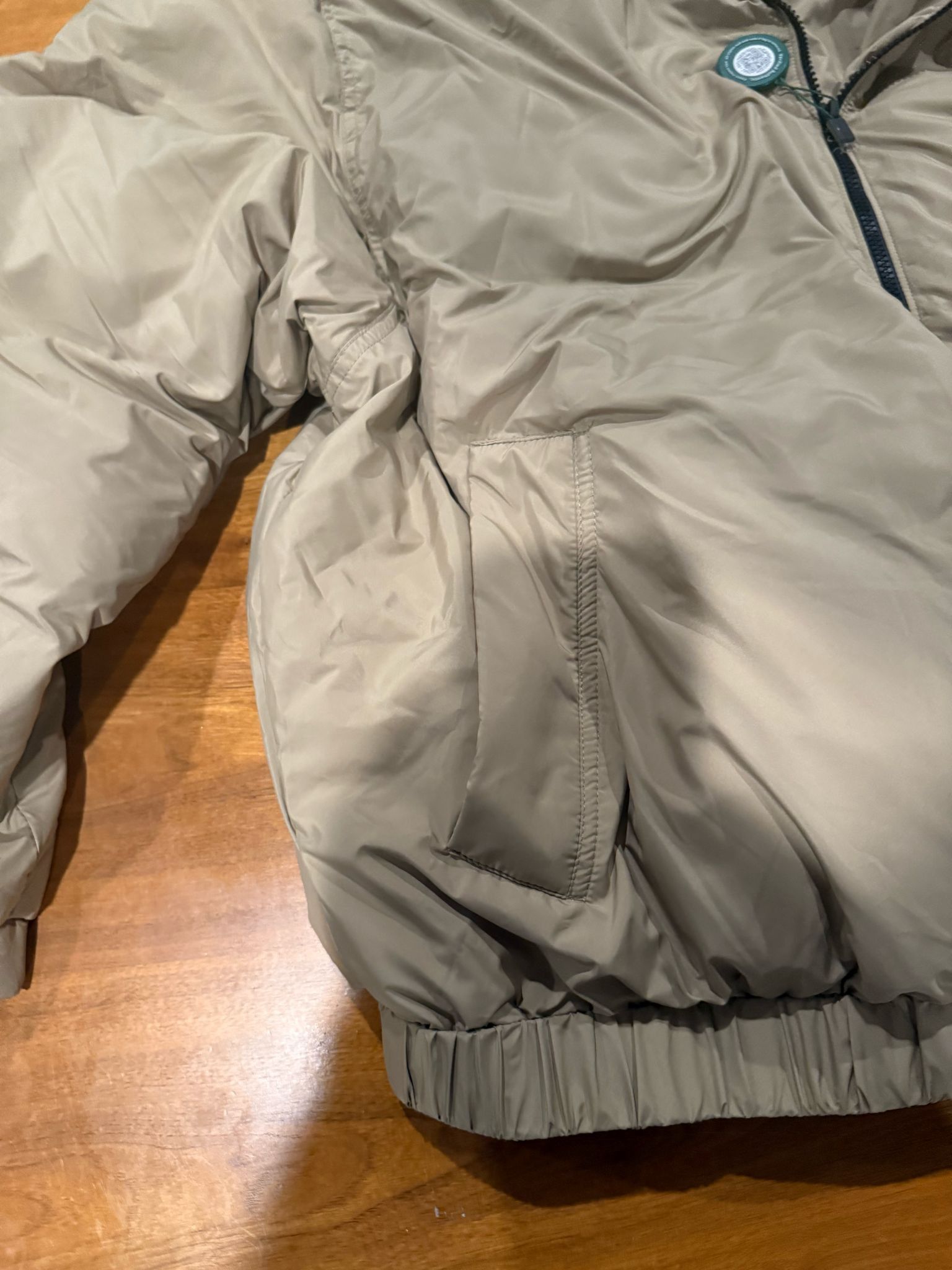 Essentials × Fear of God Fear of god essentials half zip puffer oak Size US L / EU 52-54 / 3 - 3 Thumbnail
