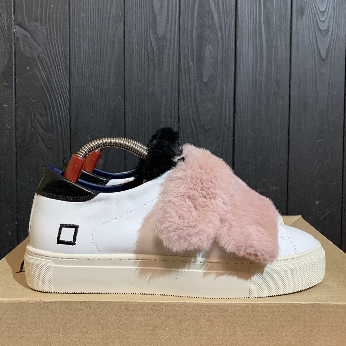 image of D A T E D.a.t.e Leather Sneakers Size 39 in White, Women's