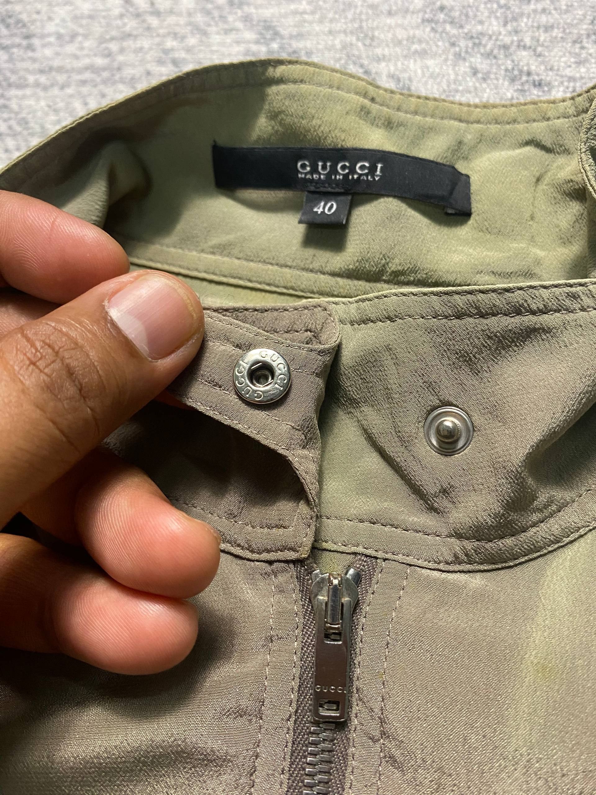 Gucci Gucci Silk Jacket Size 40 Size S / US 4 / IT 40 - 4 Thumbnail