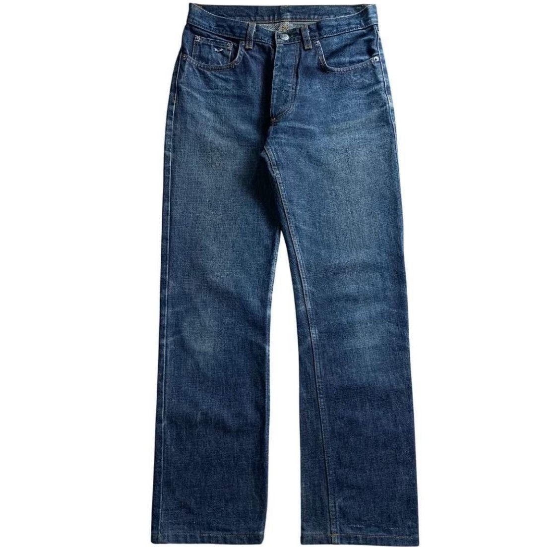 Helmut Lang × Le Grande Bleu (L.G.B.) Vintage Blue jeans 1999 helmut lang Size US 28 / EU 44 - 1 Thumbnail