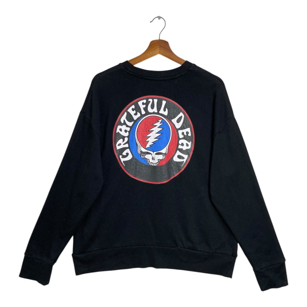 Grateful Dead Rock Band Grateful Dead Sweatshirt Jumper Black Size M Size US M / EU 48-50 / 2 - 1 Thumbnail