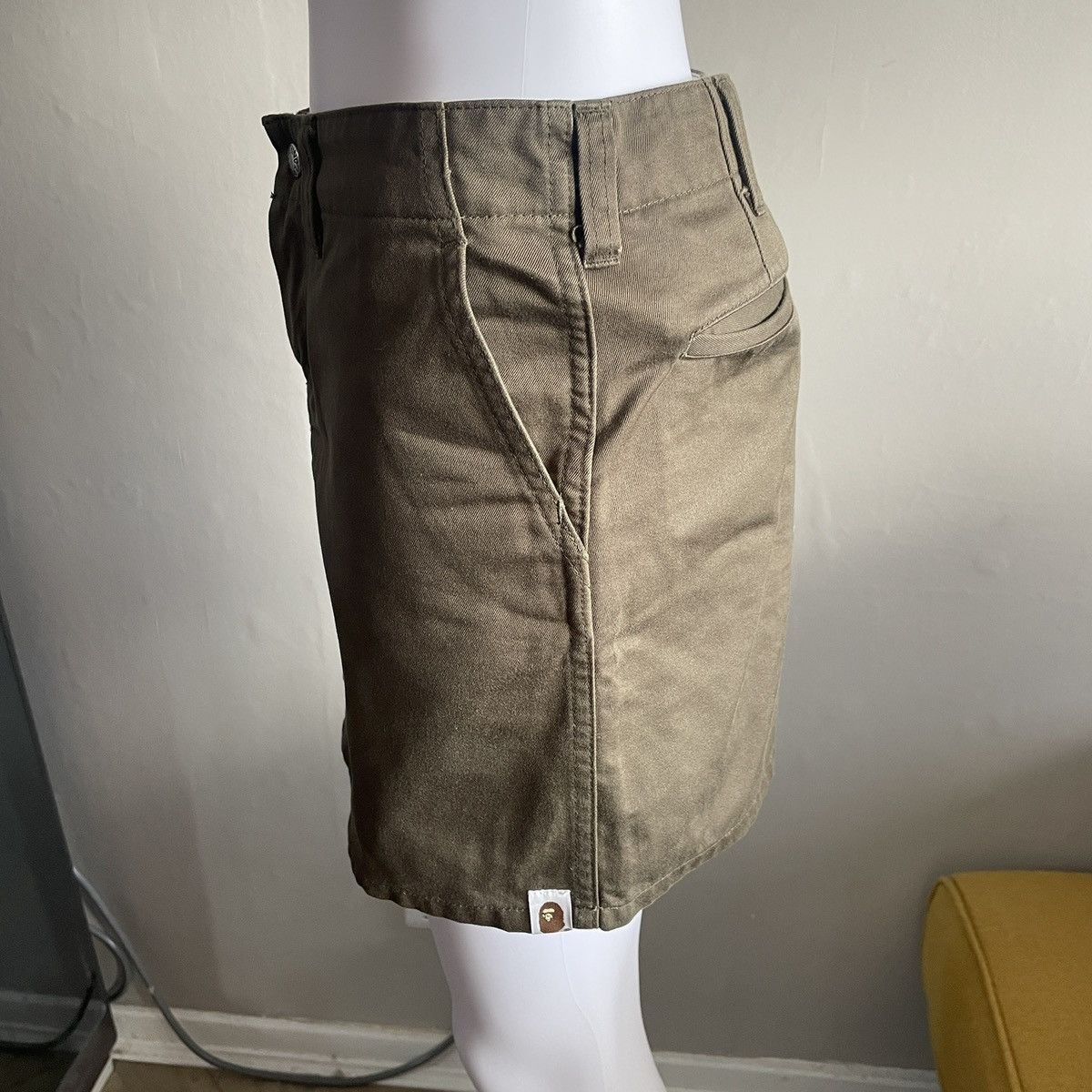 Bape A Bathing Ape BAPE Classics Cargo Mini Skirt Size 26" / US 2 / IT 38 - 12 Thumbnail