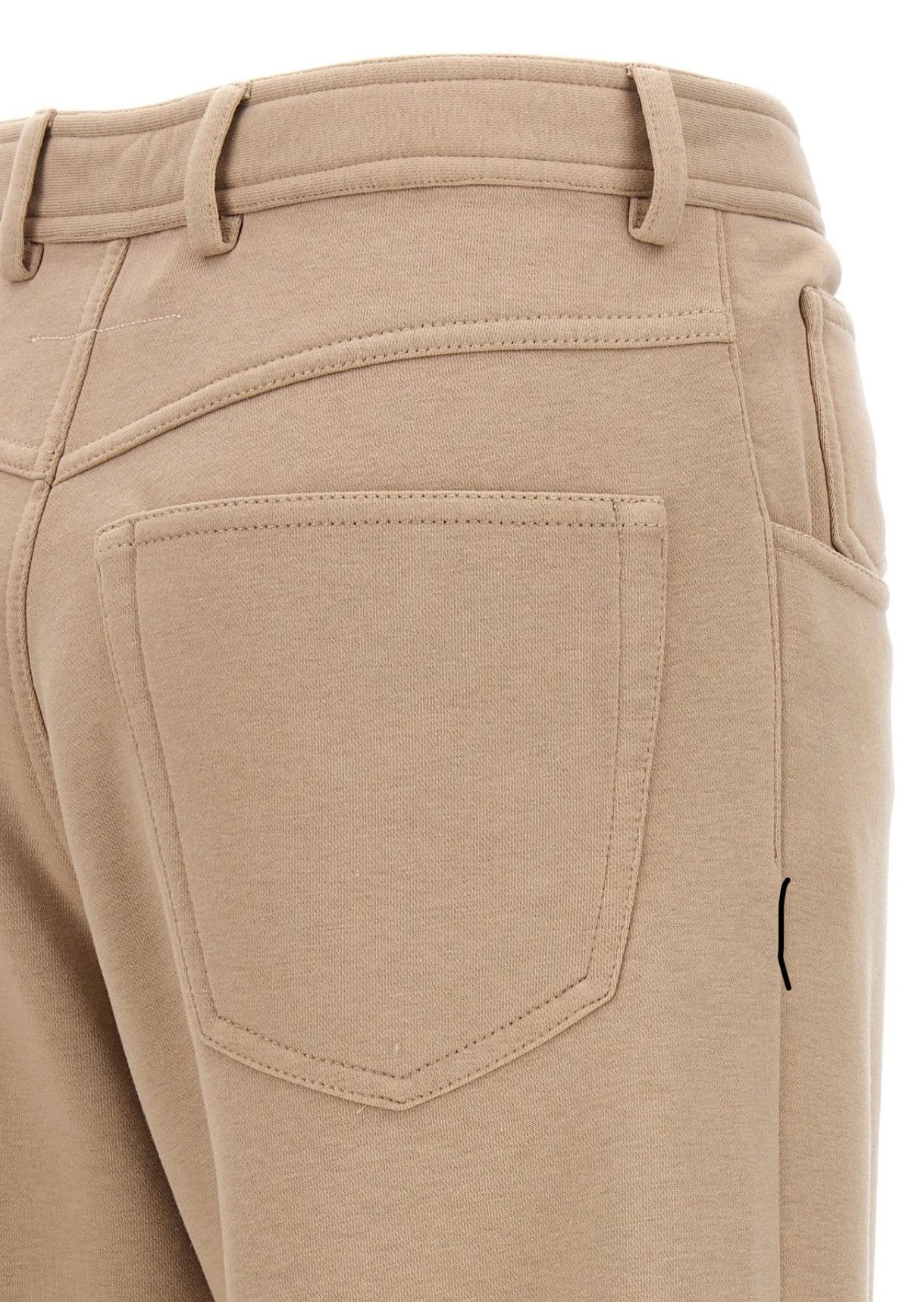 Maison Margiela MM6 RAW HEM BAGGY SWEATS Size US 32 / EU 48 - 4 Thumbnail