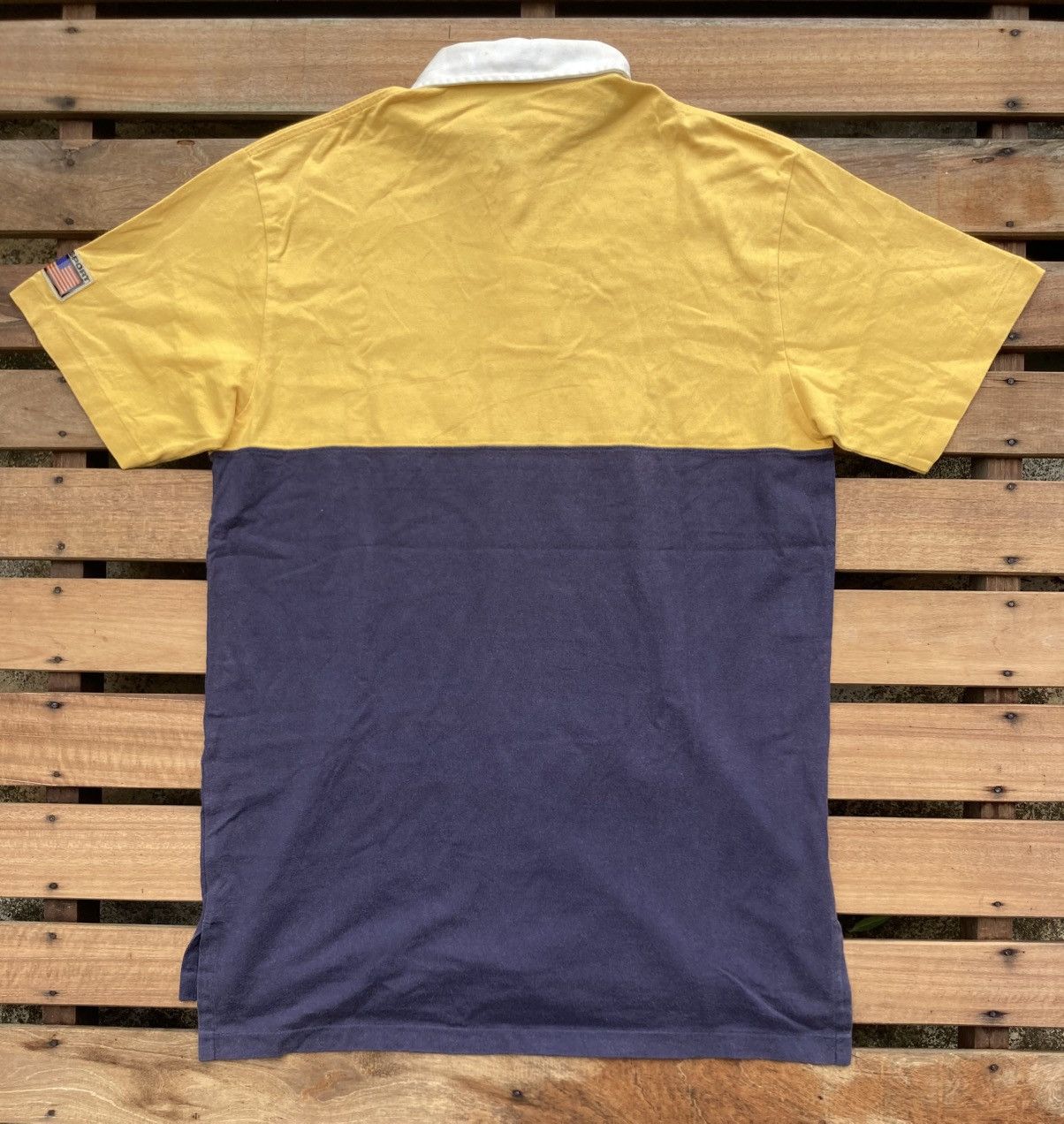 Vintage Vintage 90s Polo Sport Ralph Lauren Dual Tone Size US M / EU 48-50 / 2 - 3 Thumbnail