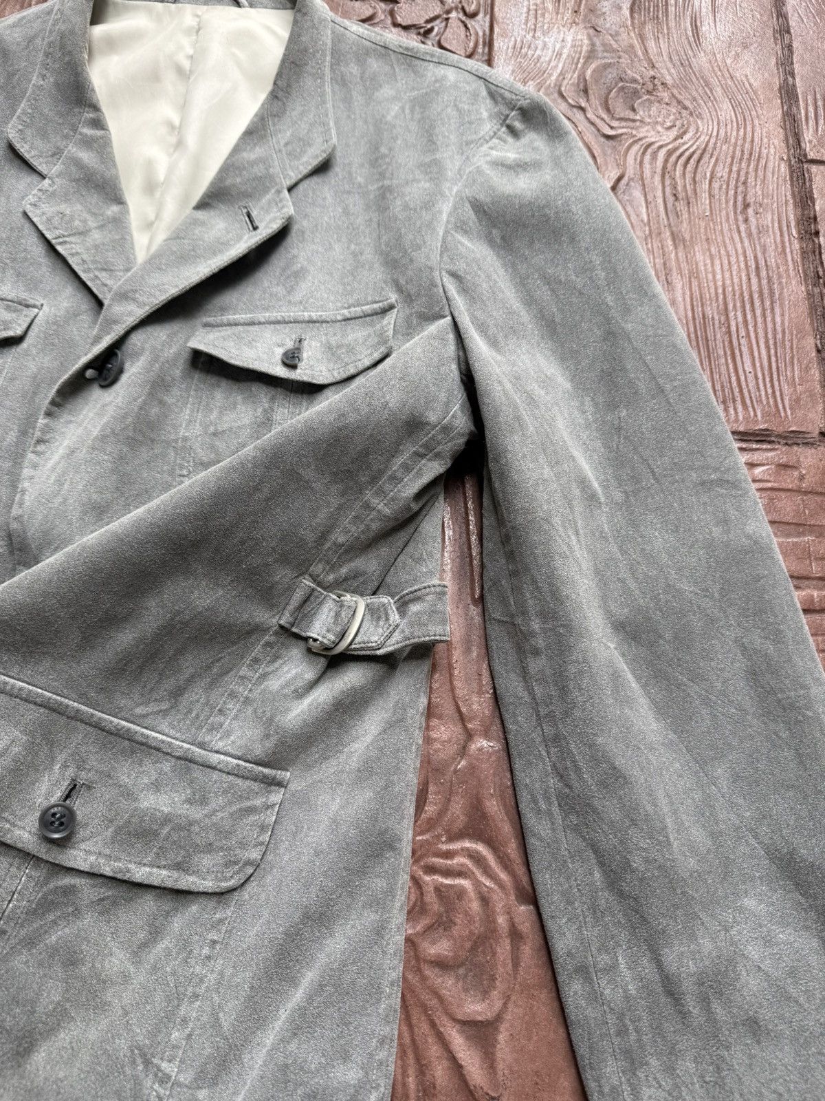 Lanvin 💥Offer me💥 LANVIN Suede Adjustable Waist Jacket Size US M / EU 48-50 / 2 - 10 Thumbnail