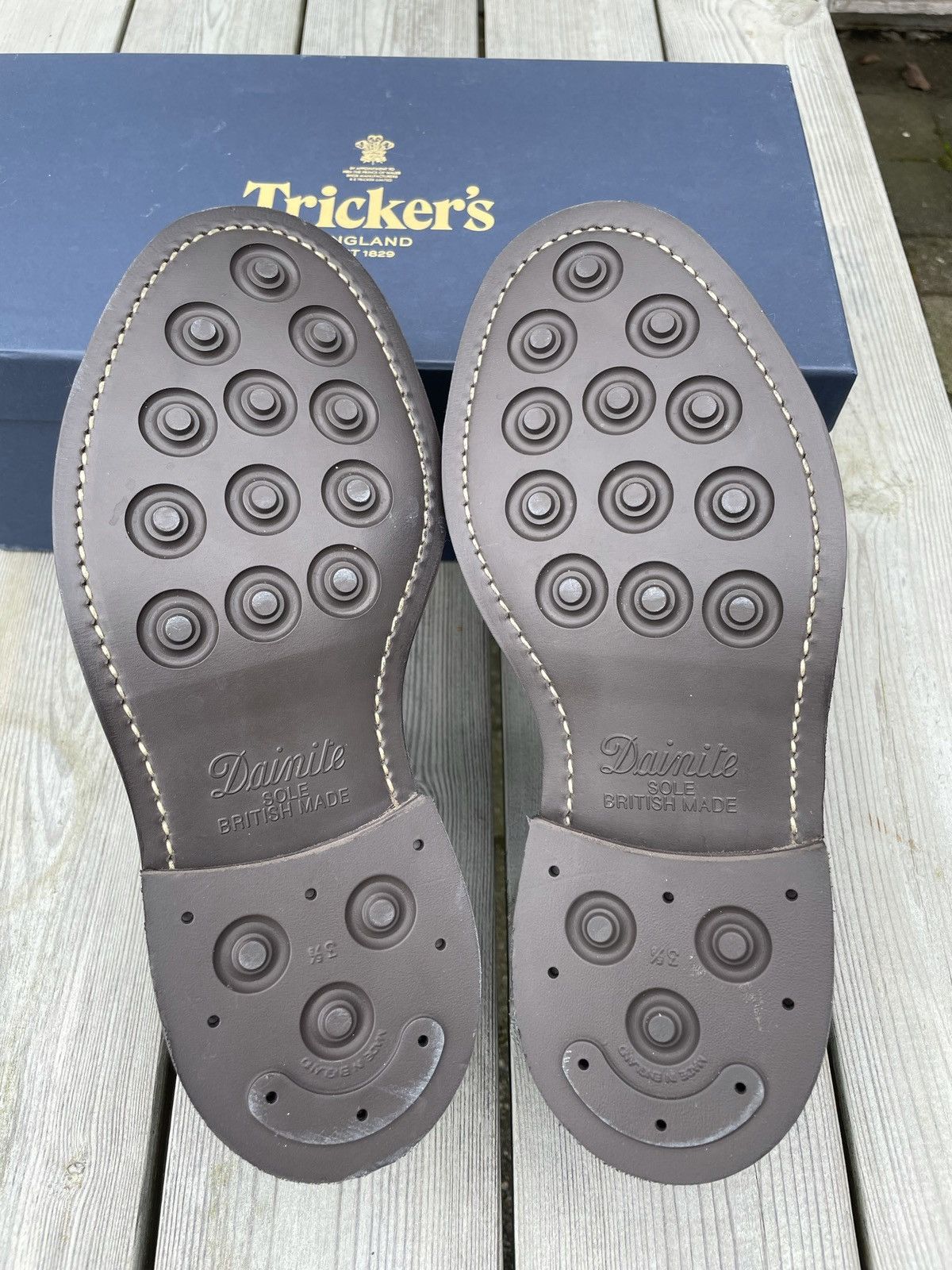 Tricker's Tricker’s Burgundy MC Leather Shoes Size US 6.5 / EU 39-40 - 7 Thumbnail