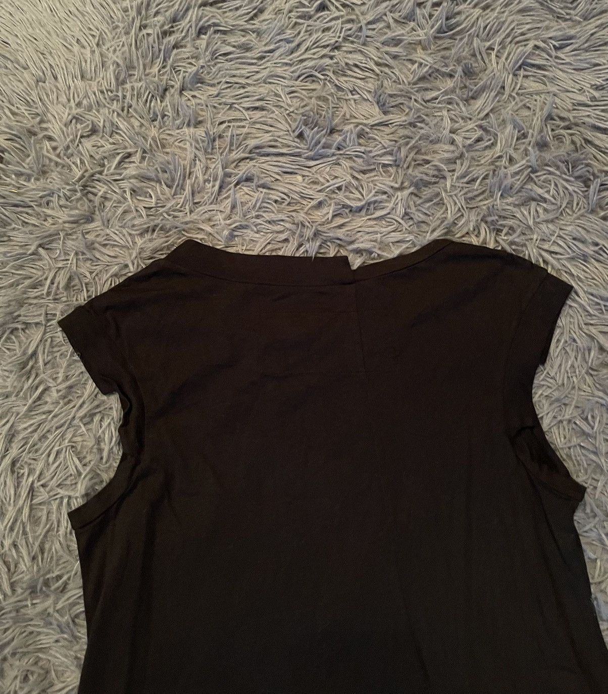 Rundholz Rundholz avant garde black line asymmetric tank top blouse Size S / US 4 / IT 40 - 6 Thumbnail