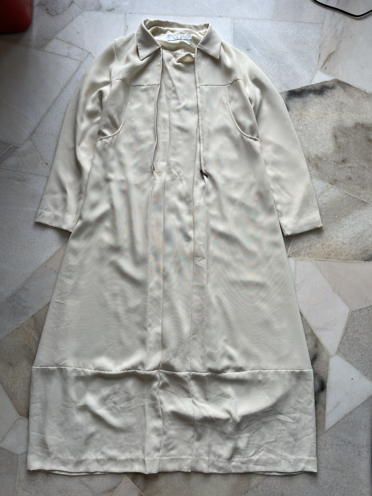 Y's for Men × Yohji Yamamoto 90s Yohji Yamamoto Workshop Maxi Dress Size M / US 6-8 / IT 42-44 - 10 Thumbnail
