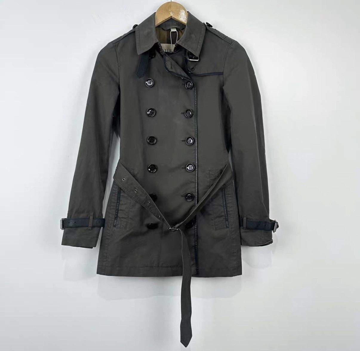 Burberry Burberry Mid-Length Trench Coat J42 Size XS / US 0-2 / IT 36-38 - 1 Thumbnail