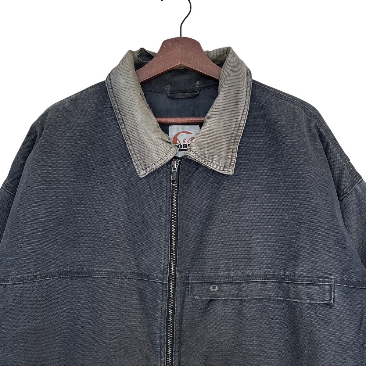 SOREL × Vintage Vintage Brand Sorel Dark Canvas Jacket 1990s Size US XXL / EU 58 / 5 - 7 Thumbnail