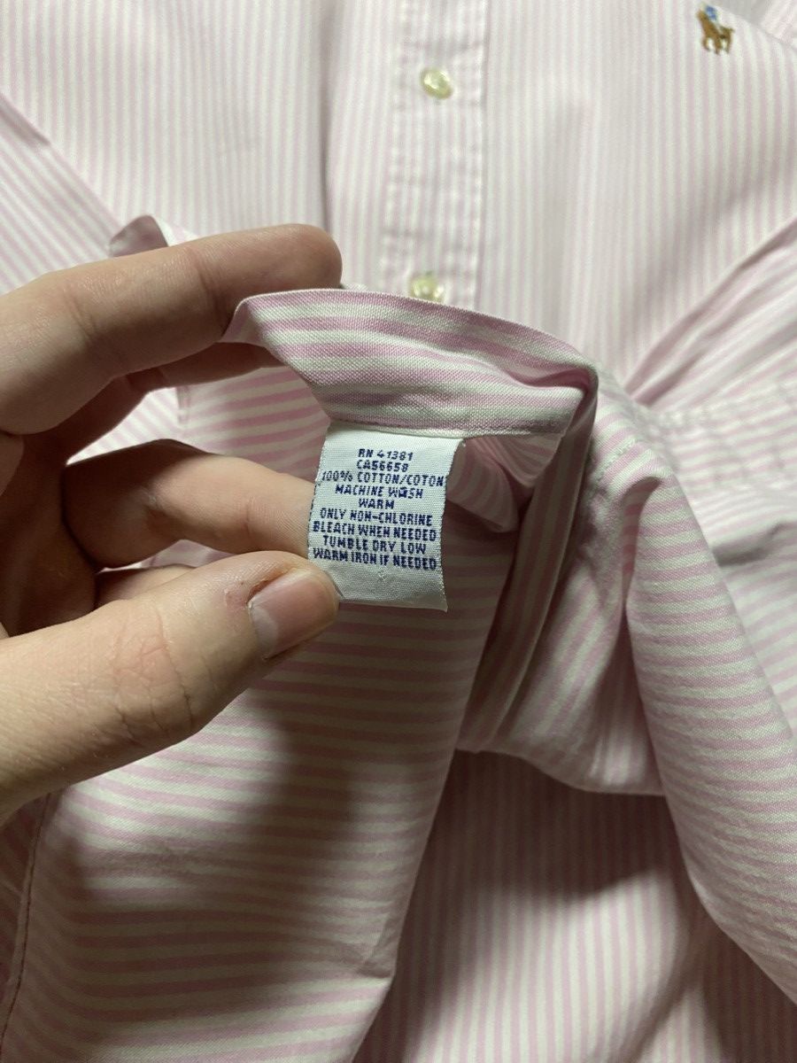Polo Ralph Lauren × Vintage Vintage Polo Ralph Lauren USA Oversize Striped Y2k Button Up Size US L / EU 52-54 / 3 - 4 Thumbnail