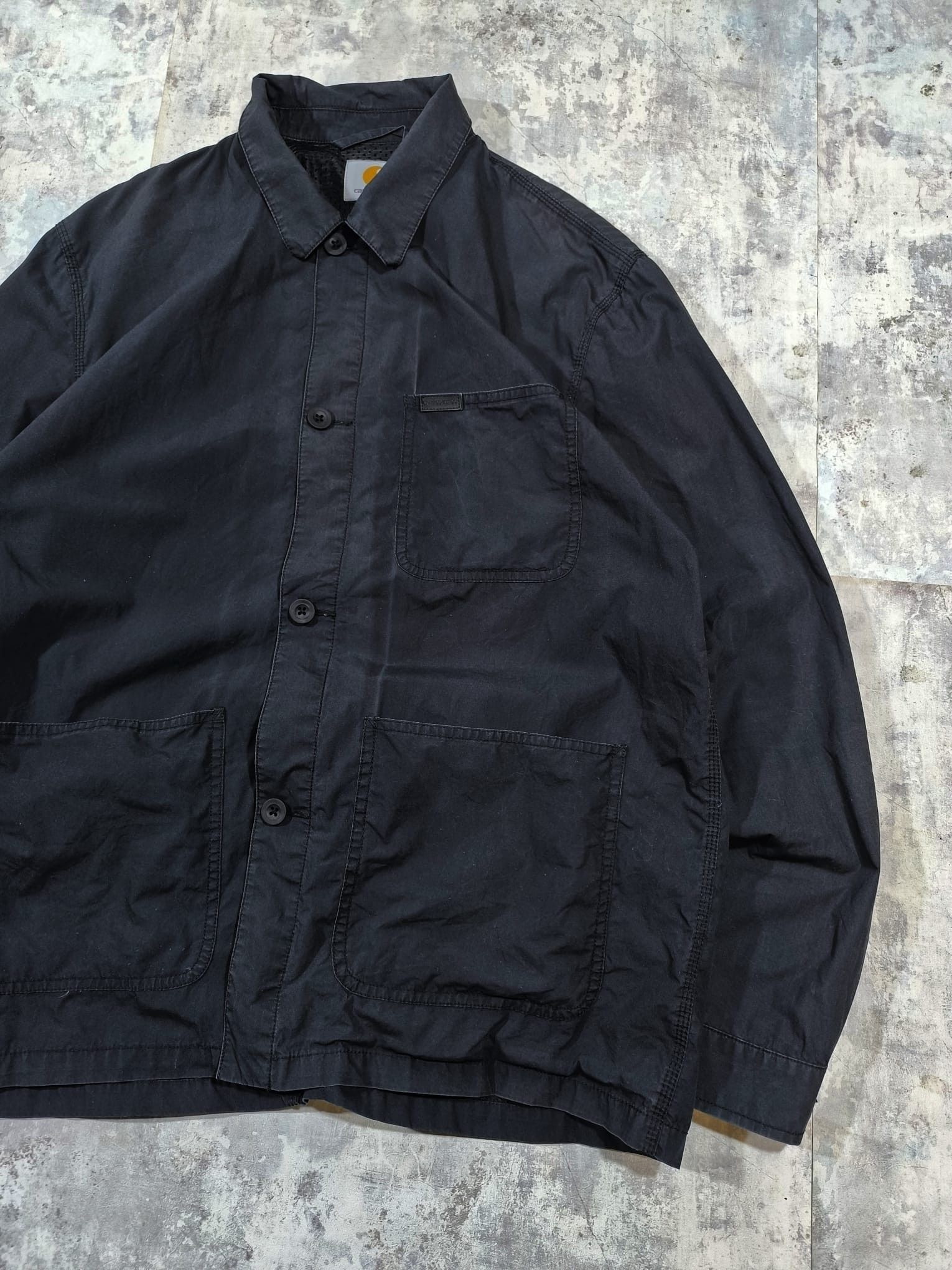 Carhartt Carhartt Wip Fynn Light Jacket Workwear Faded Black Size US XL / EU 56 / 4 - 6 Thumbnail