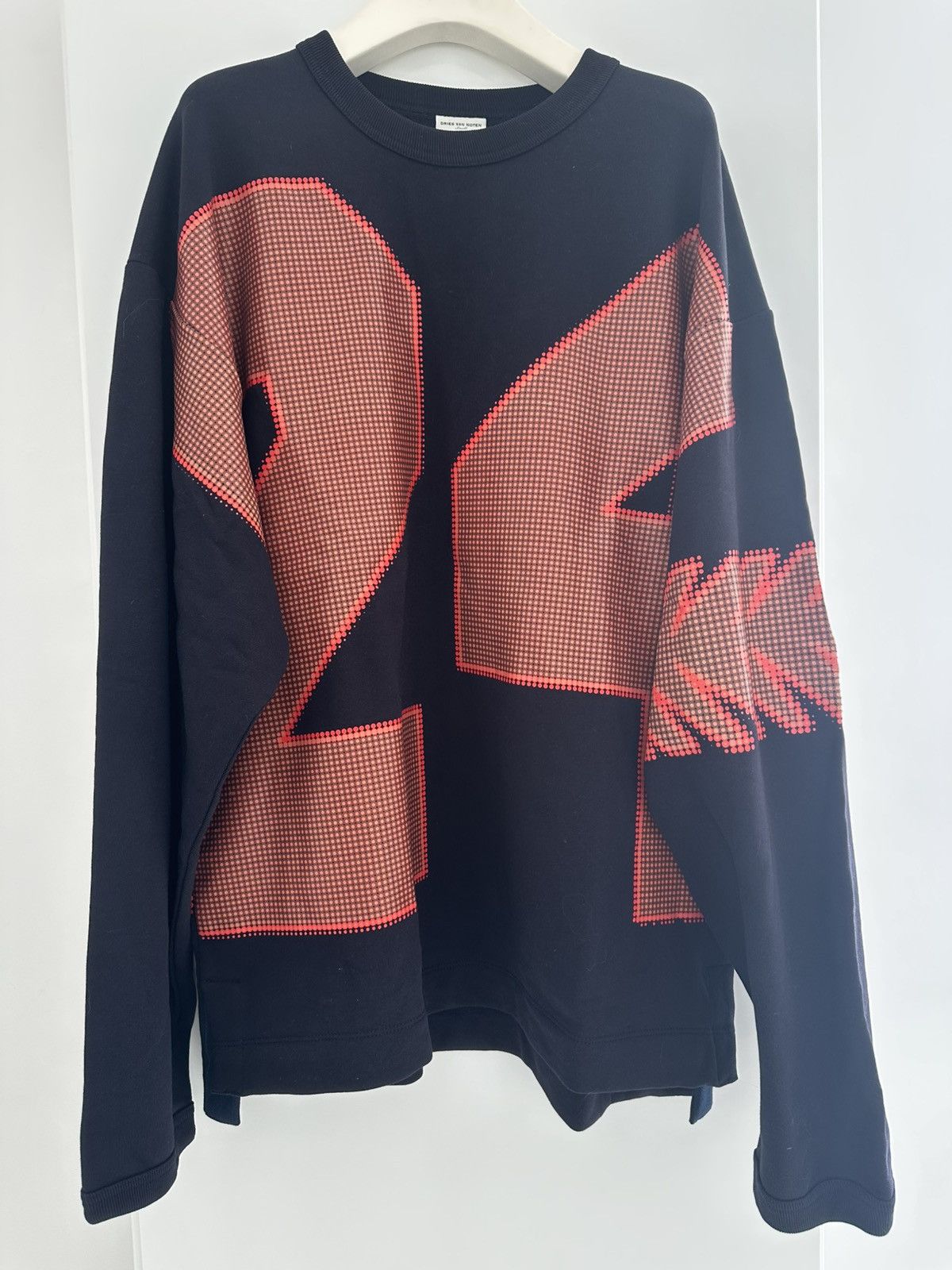 Dries Van Noten Dries Van Noten Oversized Sweatshirt Size US S / EU 44-46 / 1 - 1 Thumbnail