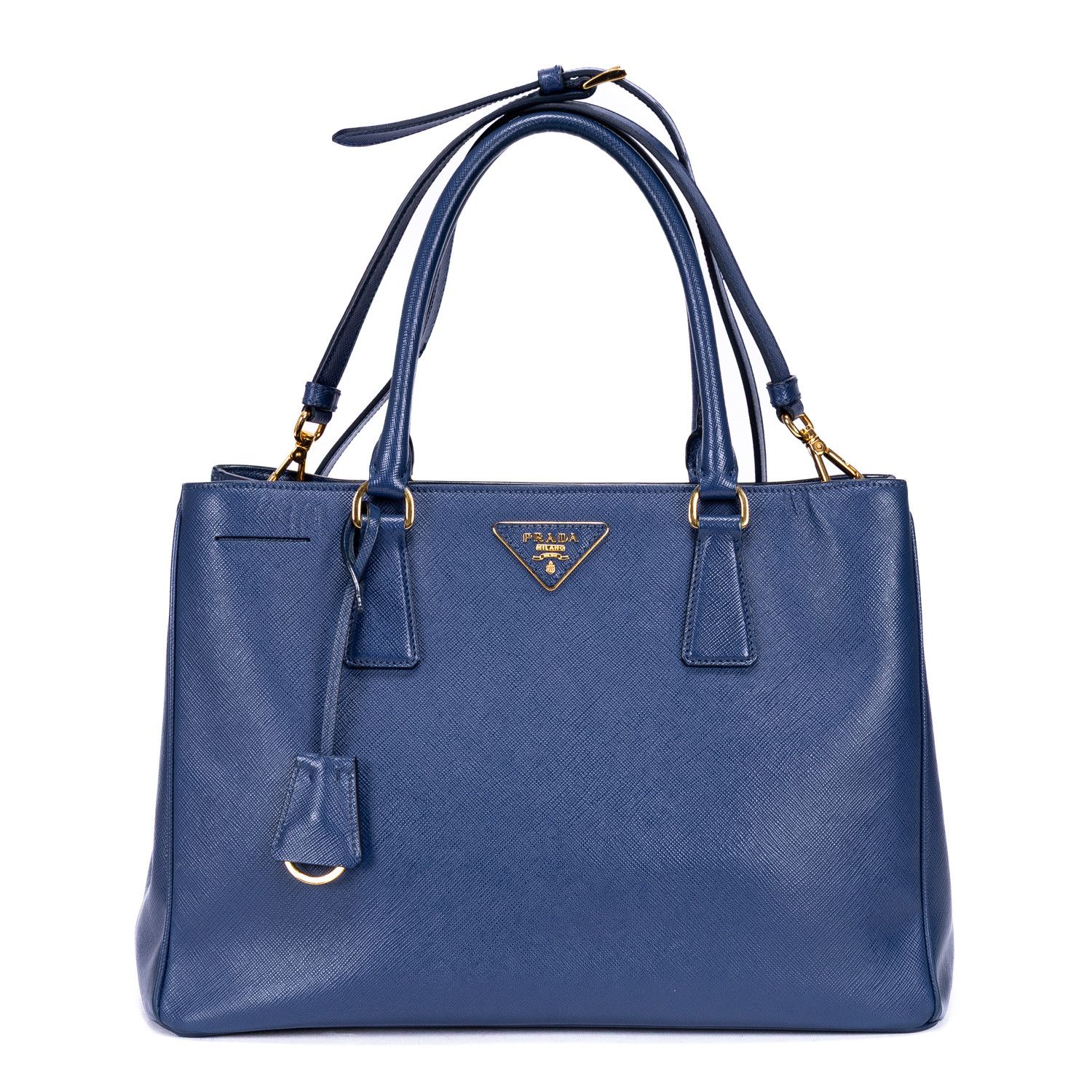 Prada Double Zip Galleria Tote Size ONE SIZE - 1 Thumbnail