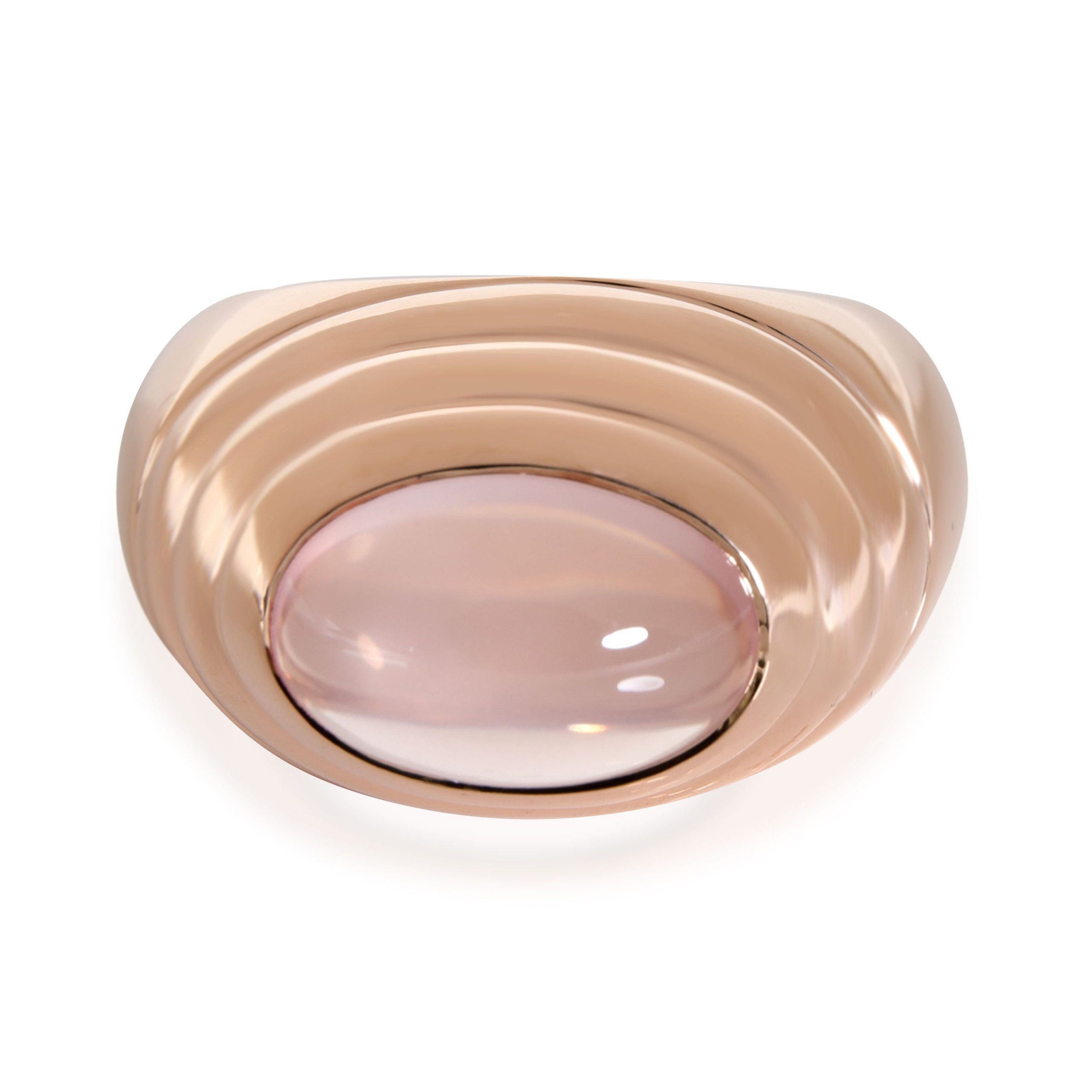 image of Tiffany Co Boucheron Jaipur Quartz Ring In 18K Rose Gold Rose, Women's