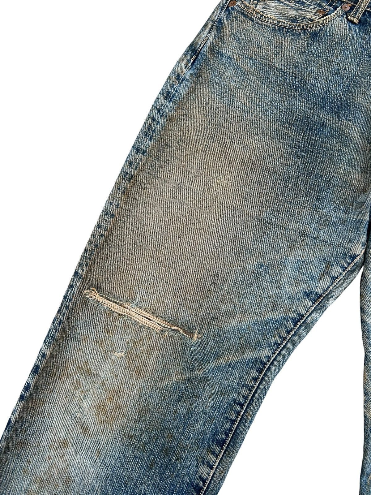Kapital Thrashed Vintage Japanese Brand Pinball Selvedge Denim Jeans Size US 31 - 6 Thumbnail