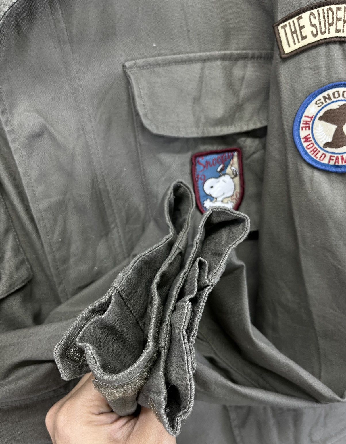 Peanuts Vintage Peanuts The Super Beagle Military M65 Jacket Size US L / EU 52-54 / 3 - 12 Thumbnail