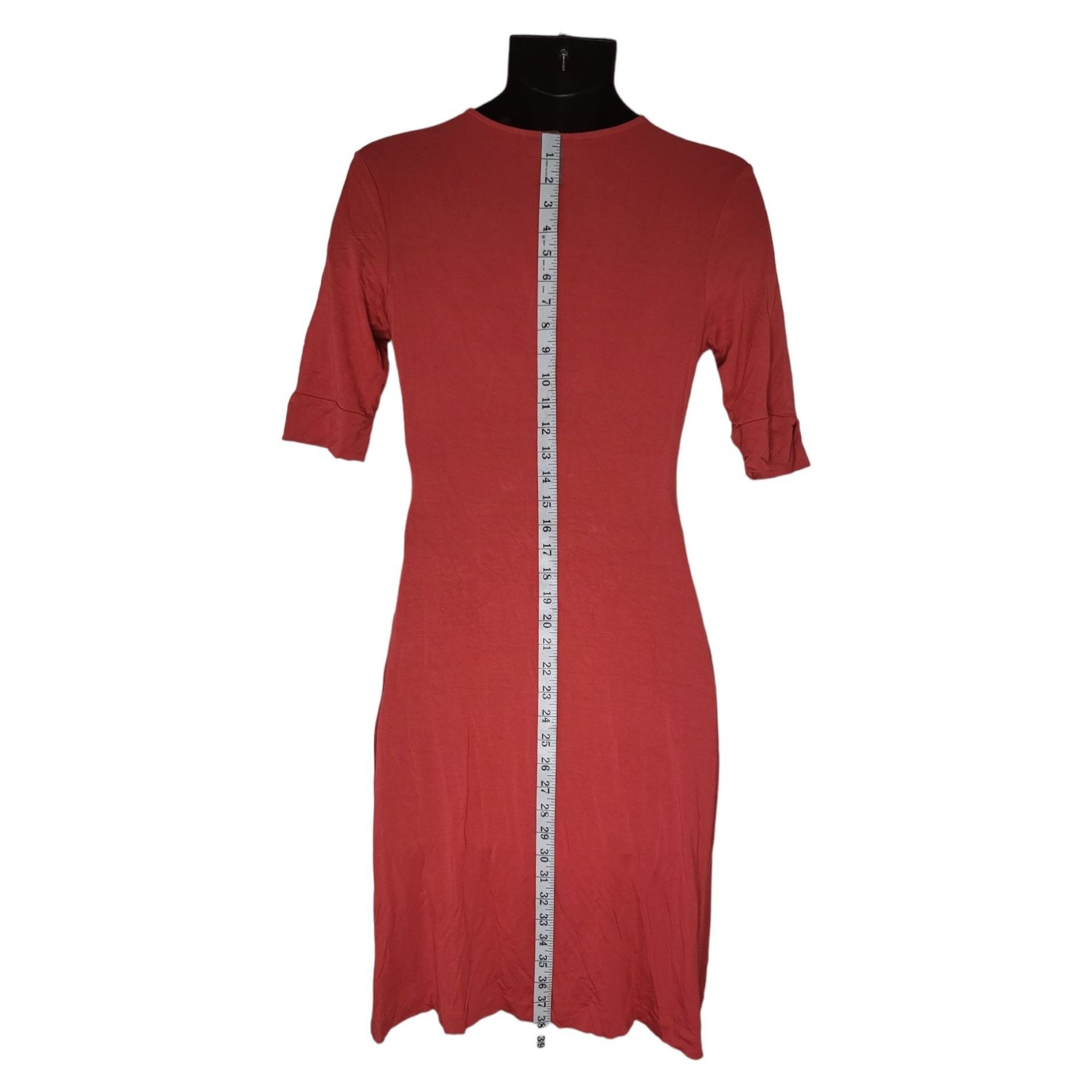 Banana Republic Banana Republic Wrap Dress Women Sz S Stretch Rayon Pink Eve Size S / US 4 / IT 40 - 3 Thumbnail