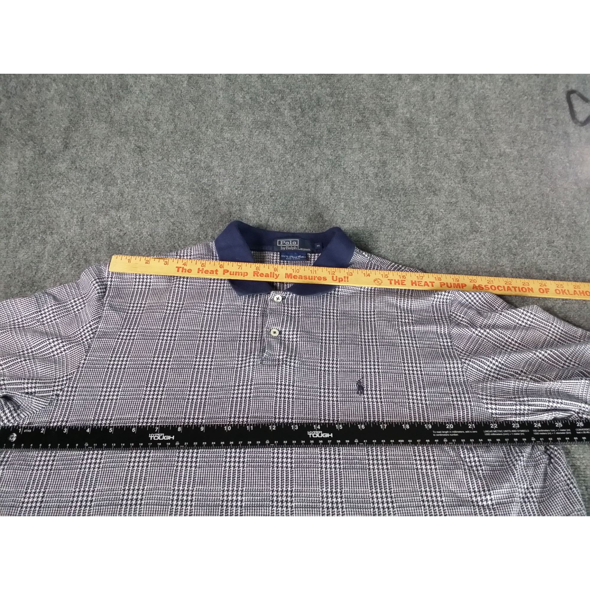 Polo Ralph Lauren Polo Ralph Lauren Gingham Polo Shirt Men Sz XL Pima Cotton C Size US XL / EU 56 / 4 - 5 Thumbnail