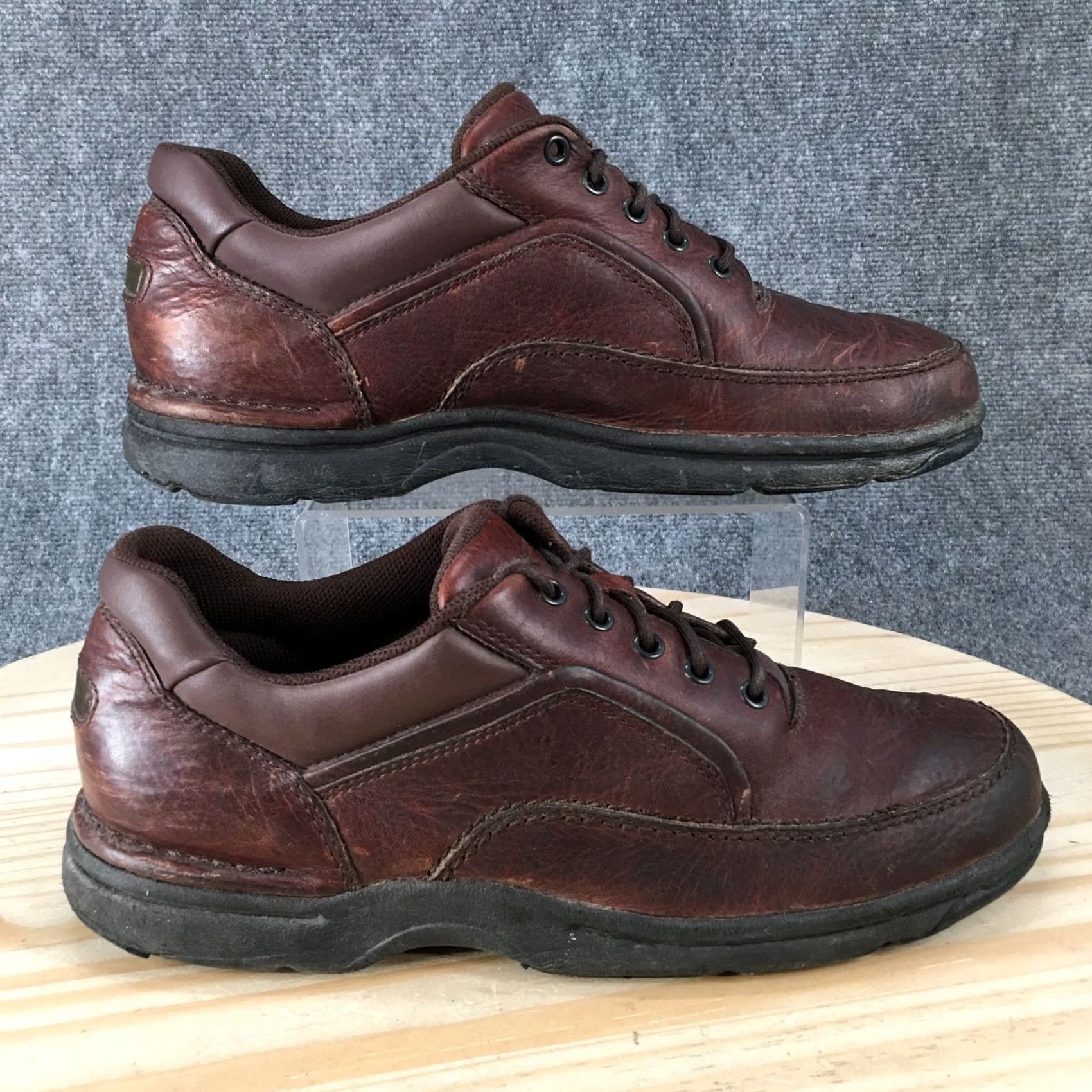 Rockport Rockport Eureka Shoes Mens 12 Walking Sneakers Leather Brown Casual Sneakers Leather Brown Rockport Eureka Mens 12 Size US L / EU 52-54 / 3 - 2 Thumbnail