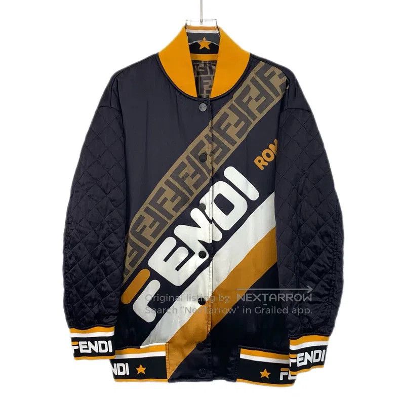 Fendi Fendi Color block lettering full print double-sided wear s Size XS / US 0-2 / IT 36-38 - 1 Thumbnail