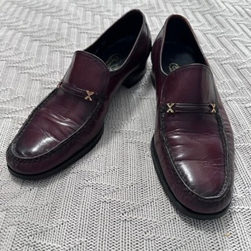 Florsheim Florsheim mahogany brown leather slip on loafer size 10.5 Size US 10.5 / EU 43-44 - 1 Thumbnail