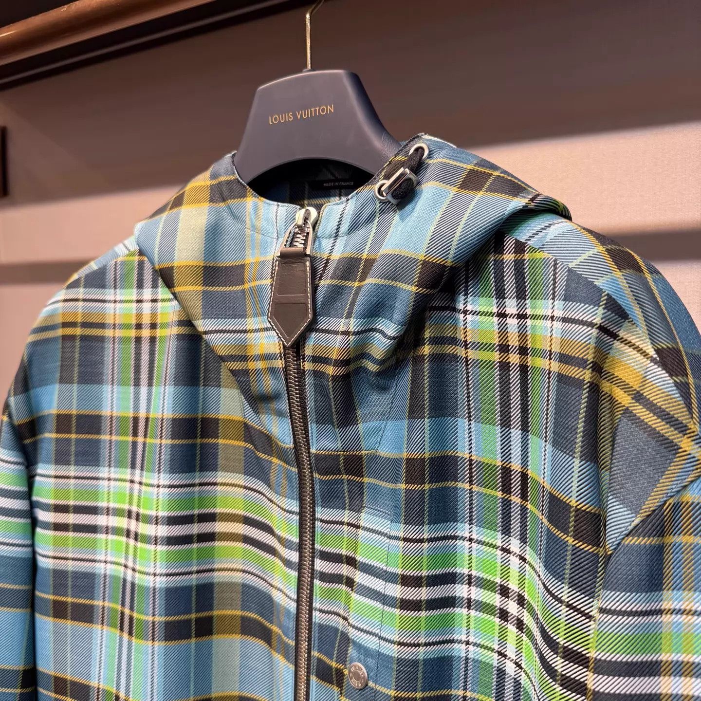 Hermes Hermes BG Check Tech Shirt Hooded Jacket Size 46 Size US S / EU 44-46 / 1 - 3 Thumbnail