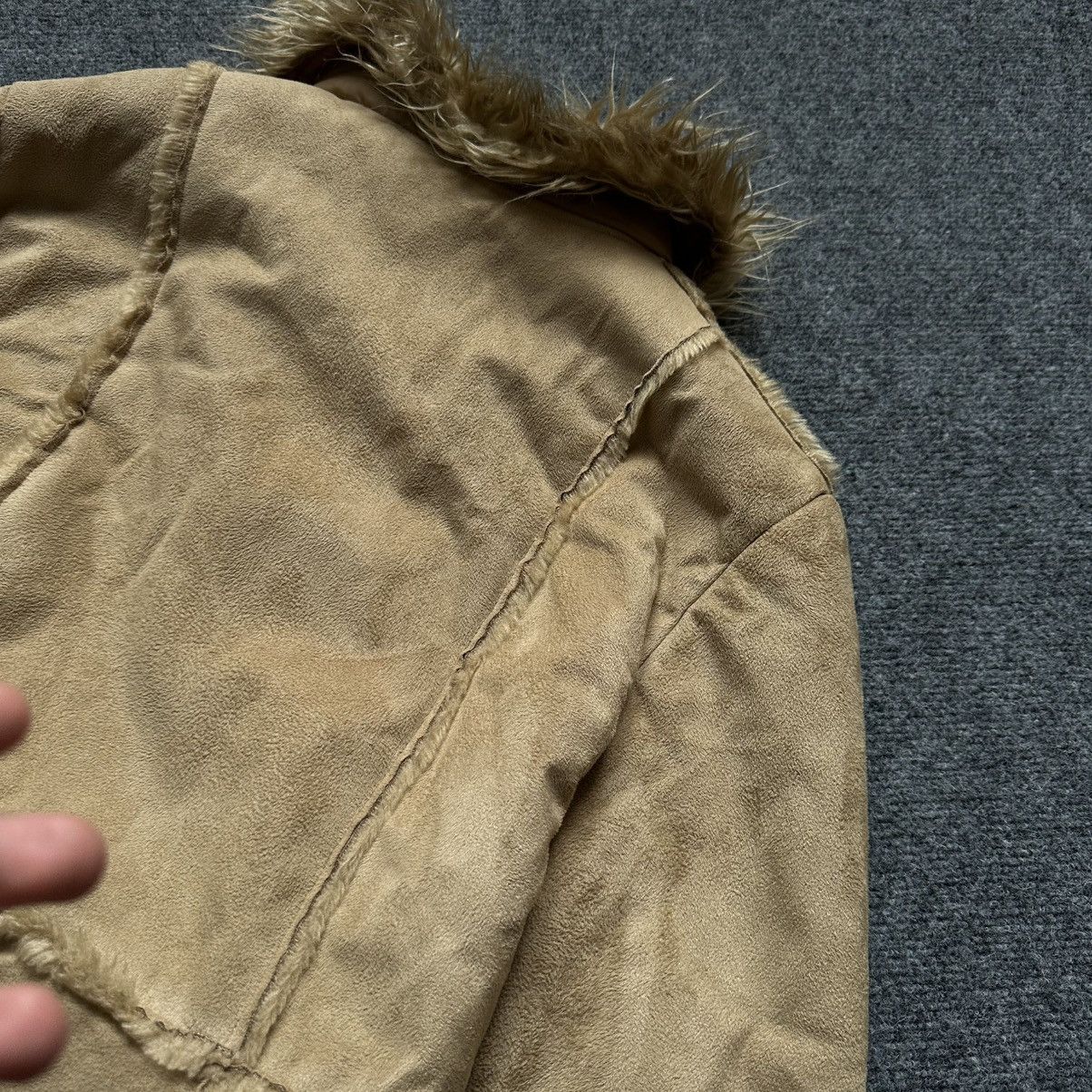 Japanese Brand VTG Japanese Style Women’s Sheepskin Coat Winter Jacket Size M / US 6-8 / IT 42-44 - 16 Thumbnail